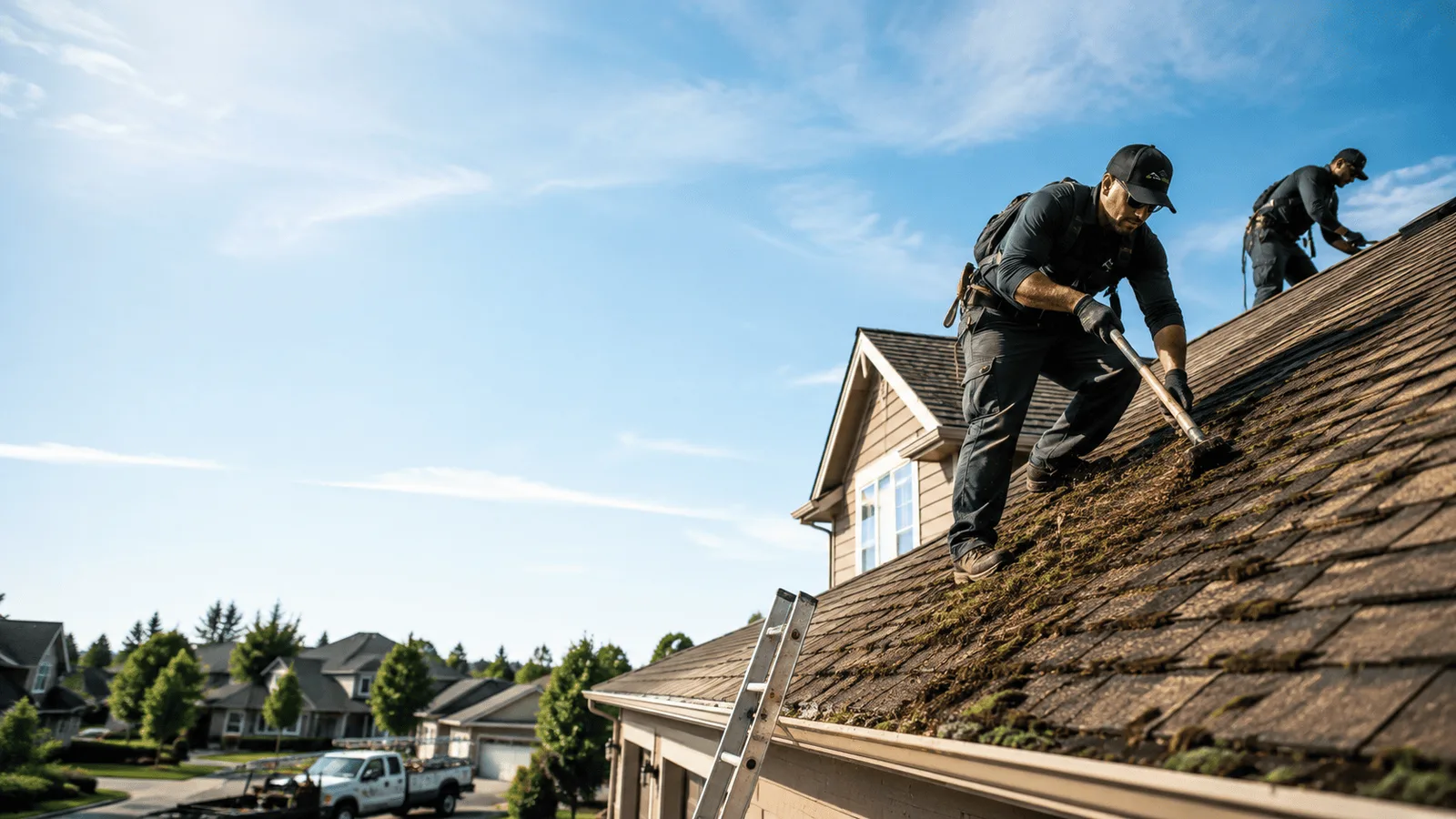 Roof Moss Removal in Farnham, VA near me